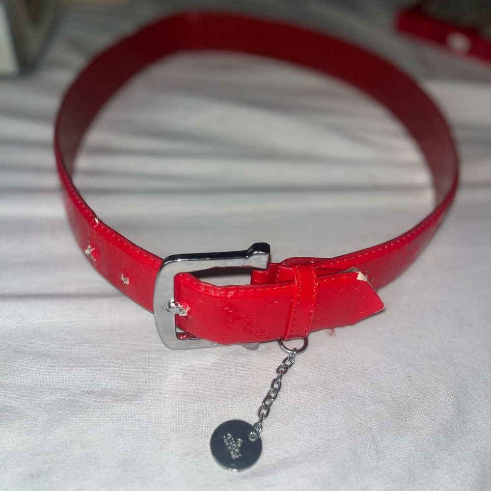Authentic Vintage Gucci Women's Belt with Charm - 36”